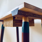 Ambachtelijke Design Sidetable van Massief Hout