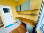 Maatwerk Studeerkamer in Rotterdam – Kastenwand, Bureau en Logeerfunctie